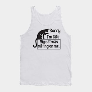 Funny Cat Tank Top